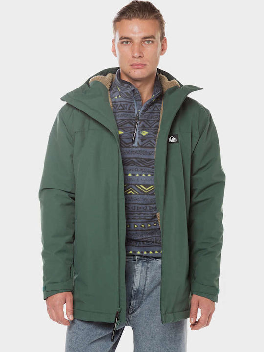 Overcast 3k Winter Jacket Parka Green