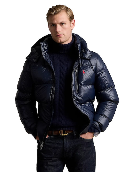 Ralph Lauren Herren Jacke Lässig Navy