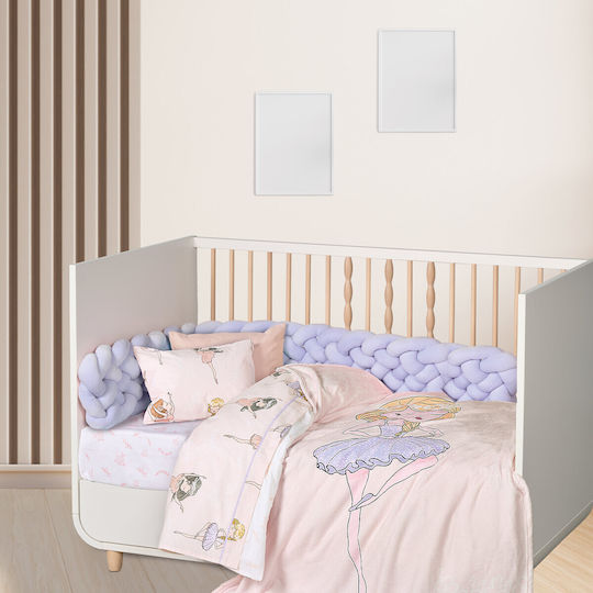 Das Home Babydecken Kinderbett Ballet Love 110x150cm