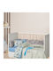 Das Home Одеяло Детско легло Parrot Флийс Син Blue, Grey, Mint 110x150см.