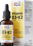 Zein Pharma Vitamin D3 & K2 for Immune System Boost & Bone Health 25ml