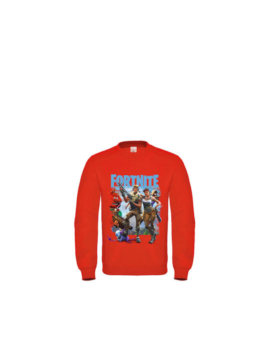 Gildan Kids Sweatshirt Red