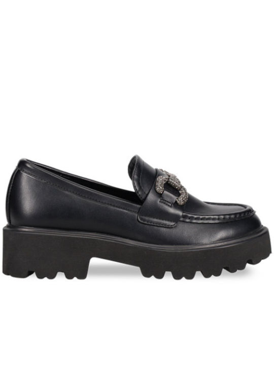 Γυναικεία Loafers σε Μαύρο Χρώμα