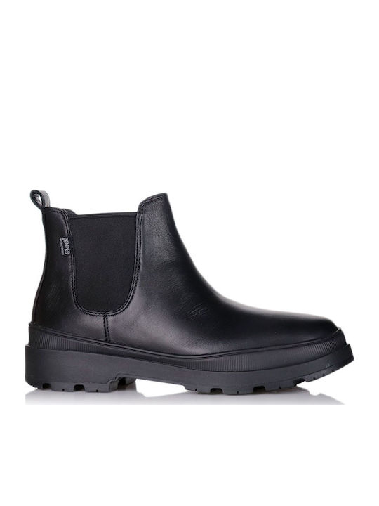 Brutus Trek Leather Black Men's Boots Anatomical