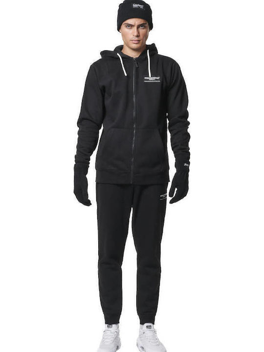 Jogginghose Glänzend mit Gummizug Black
