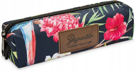 Zagatto Pencil Case Barrel with 1 Compartment Black