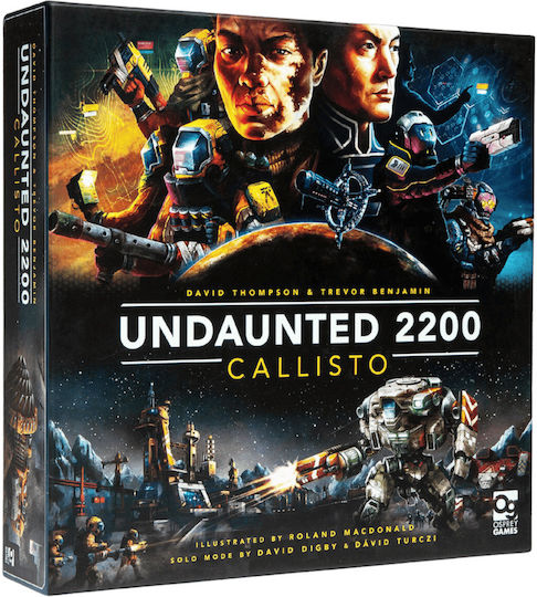 Настолна игра Undaunted 2200 Callisto за 1-4 играчи 14+ години (EN) Osprey Publishing