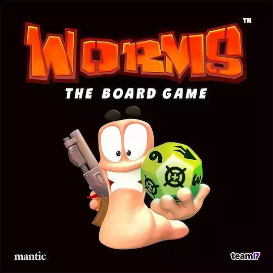 Board Game Worms™: The Board Game for 2-6 Players 10+ Years Old (EN) Mantic