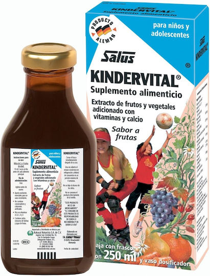 Power Health Floradix Kindervital Children Vitamin for Immune System Boost & Bone Health 250ml