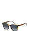 Tommy Hilfiger Men's Sunglasses with Brown Tartaruga Plastic Frame and Blue Gradient Lens TH2158/S 086/08
