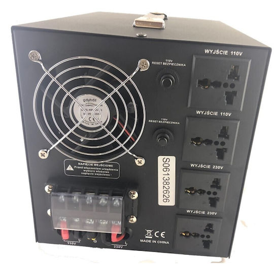Transformator 220-110V AC Leistung: 5000VA VP-5000VA