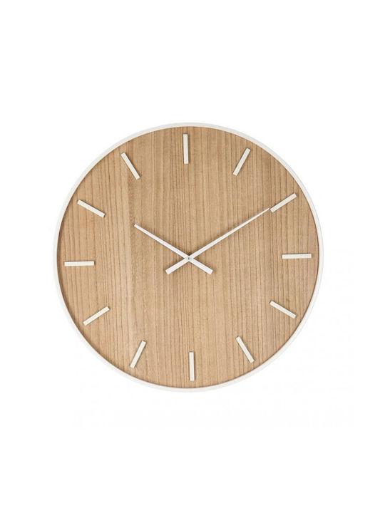 Bizzotto Janvier Wall Clock Beige Ø70cm