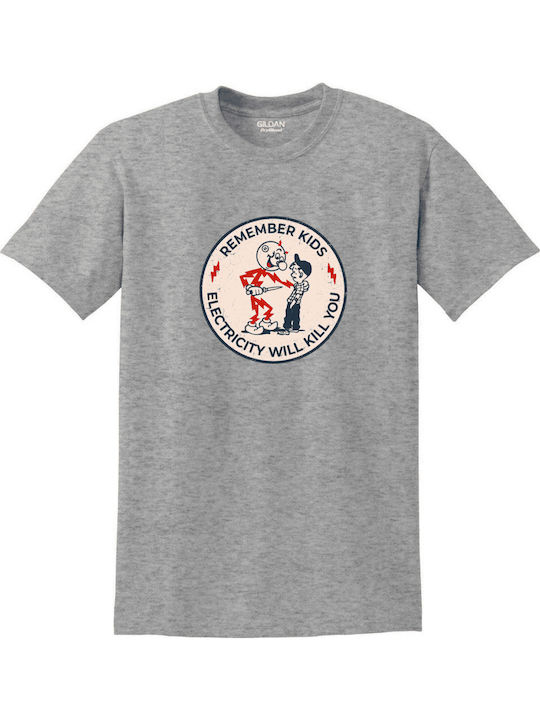 Gildan T-shirt Γκρι