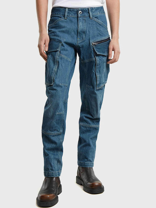 G-Star Cargo PM Jeans ダークブルー G-Star 3D Straight Tapered Cargo Pants – DTLR