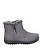 Treintas Leder Stiefeletten Damen Gray