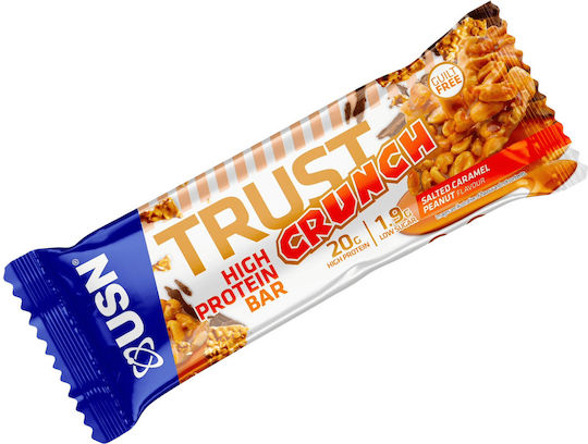 USN Trust Crunch Bar with 20gr Protein & Flavor Salted Caramel 60gr