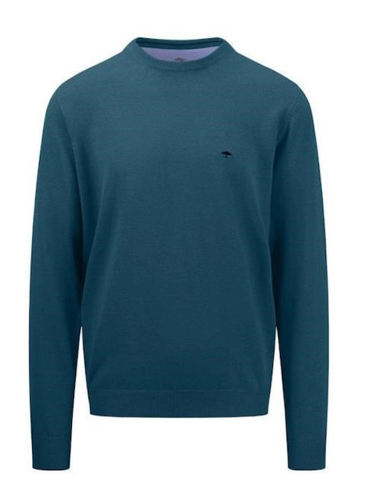 Fynch Hatton Langarm-Pullover Marineblau