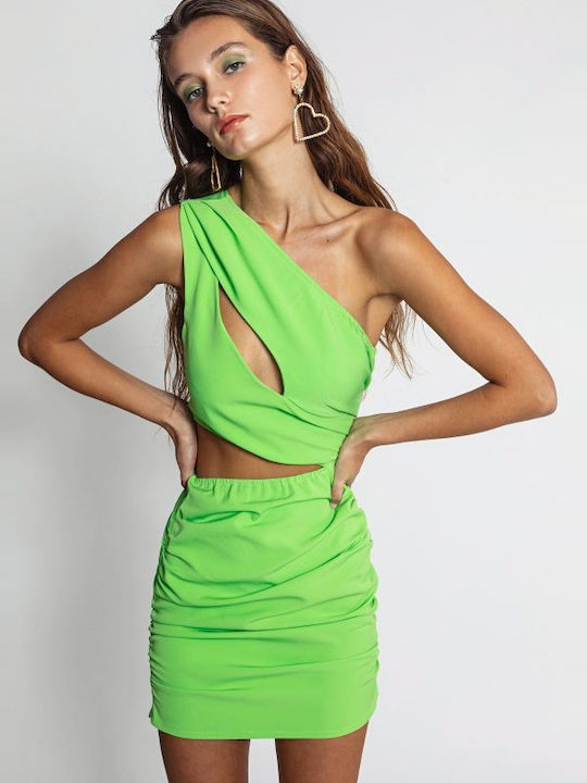 Be A Bee Couture Kleid Abend Grün