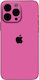 Gams Back Film Premium Vinyl Skin Back Plate for iPhone 15 Pro Max Pink Matte