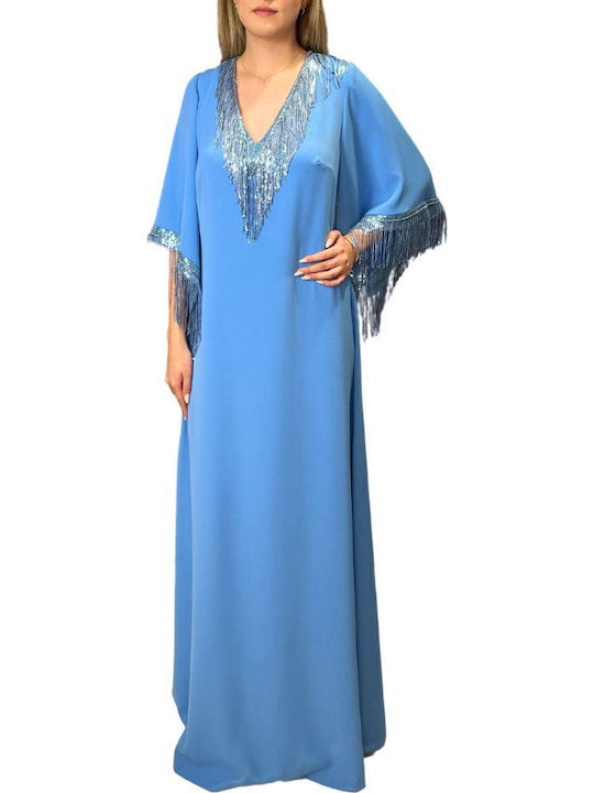 Cecilia Personal Rochie Nuntă - Botez Albastră Deschisă