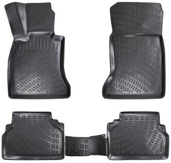 Set covorașe auto din cauciuc tip disc pentru BMW Seria 5 E60 E61 2003-2010