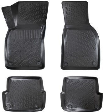 Set de covorașe auto din cauciuc tip disc pentru Audi A6 C6 Tip 4f 2004-2011