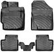 Rubber Car Mat Set for Toyota Yaris Xp90 II 2005-2013