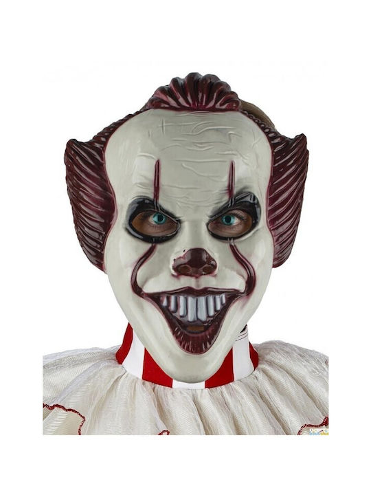 Halloween Mask Zola Clown Horror It Zambaret Elasticated Band Ventilation Holes Nose Mouth