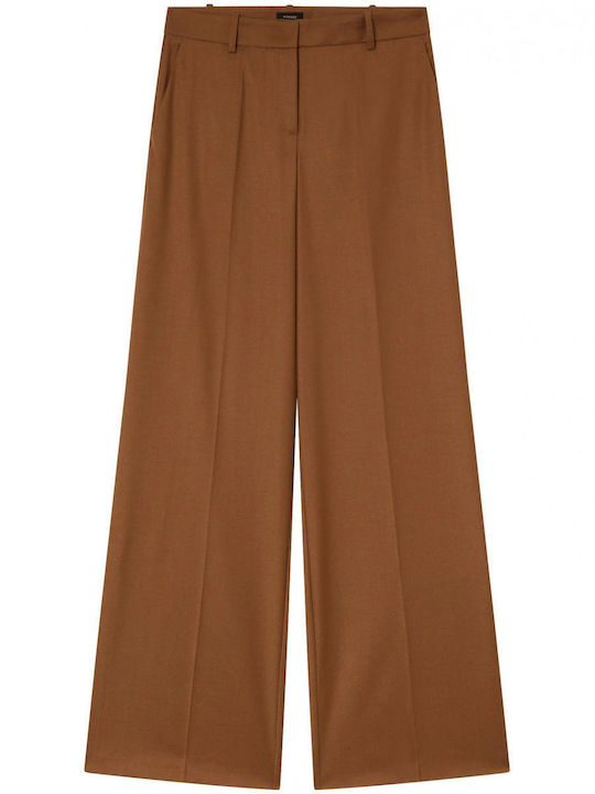 Pinko Women's Fabric Trousers Moka