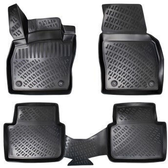 Set de covorașe auto din cauciuc tip disc pentru Skoda Kamiq 2019
