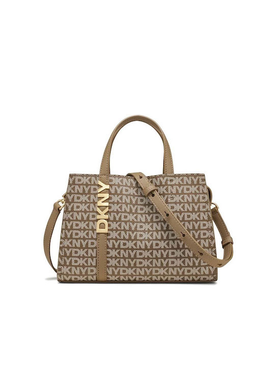 Damen Tasche Tote Hand Beige