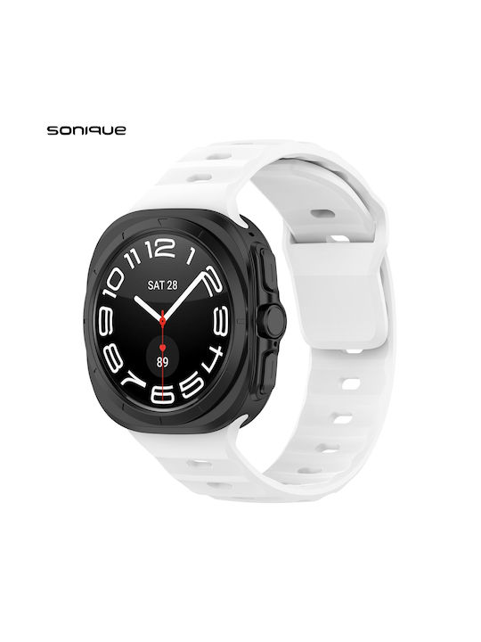 Sonique Armband Silikon Weiß (Samsung Galaxy Wa...