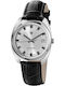 Lip Watches General De Gaulle Men's Watch Battery with Black Leather Strap