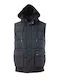 Ärmellos Jacke Blau