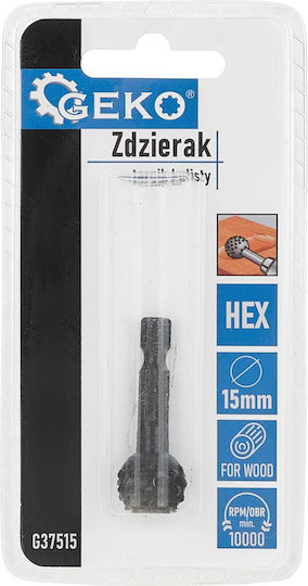 Round Wood Cutter 15 Mm Hex Clamp Geko G37515