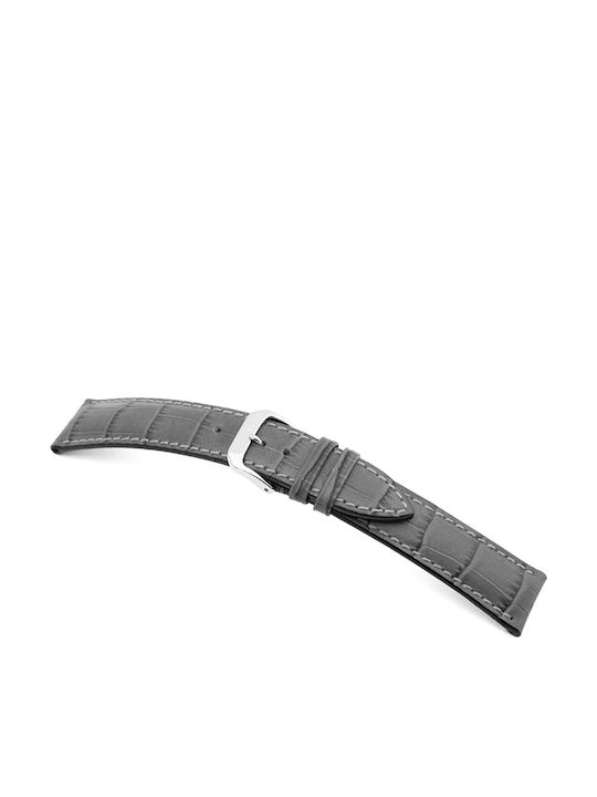 Rios 1931 Louisiana Leather Strap Gray 22mm