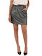 Molly Bracken Mini Skirt Silver