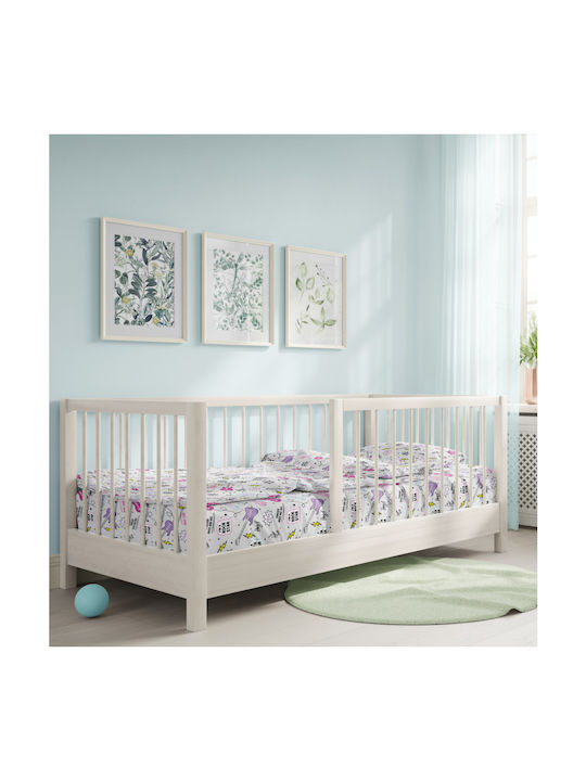 Cokitex Baby Sheets Set Crib Cotton Guitar Pink 125x175cm 3pcs