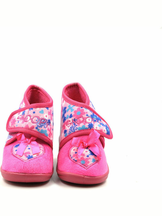 Shoesy Kids Slippers Boots Fuchsia