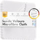 Πανιά Εφαρμογής Κεραμικής Προστασίας Chemicalworkz Suede Towel Pack 10×10cm Λευκό Σετ 10
