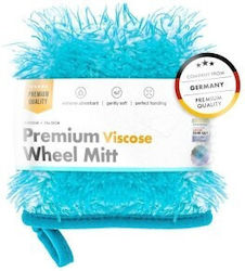 Chemicalworkz Microfiber Wheel Mitt 1400gsm 15×15cm Turquoise