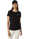 Damen T-Shirt Schwarz