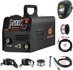 HZXVOGEN Welding Machine MIG / TIG with Maximum Welding Current 200A and Duty Cycle 60%