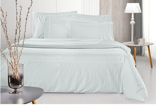 Guy Laroche Nice Σετ Σεντόνια King Size 270x280εκ. Moonlight/silver (4τμχ)