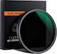 K&F ND Filter 82mm Adjustable Gray Fader ND8-ND2000 Kf 101386 8870788 6936069281828