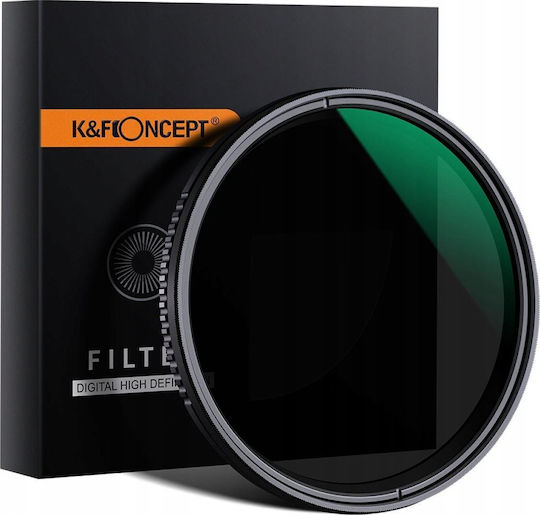 K&F Filter ND 58mm Adjustable Gray Fader ND8-ND2000 KF 101381 8870783 6936069281774