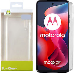 Lime Back Cover Διάφανη (Motorola Moto G24 Power)