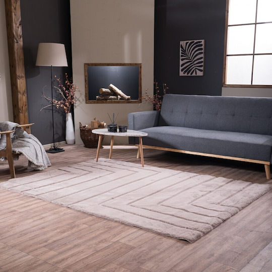 Teoran Floor Rutschfest Teppich Rechteckig Synthetisch,Polyester/Cotton/Leather 03