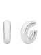 Michael Kors Metallic Muse Ohrringe mit Steinen & Perlen