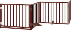 vidaXL Wooden Dog Divider 320x60 cm